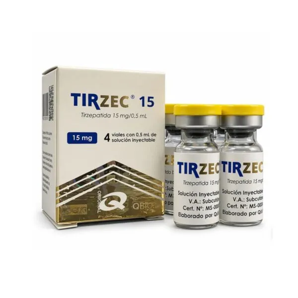 Tirzec 15 - 4 ampolas